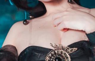 Bambi(밤비)的兔女仆cos，不是普通的资源，真心想有个兔子朋友！