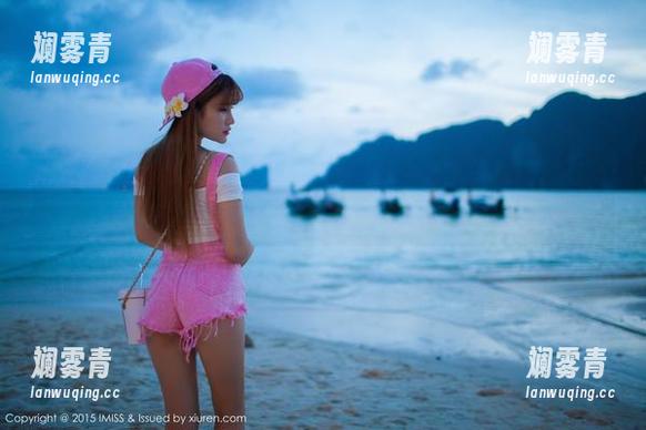 IMiss爱蜜社 - 白裙与杨紫嫣，全集里的转身竟有如此风情…