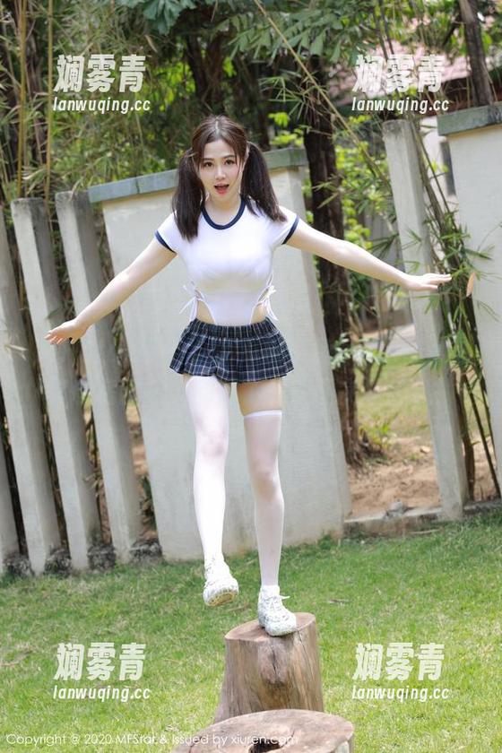 MFStar模范学院 - 桃小兔yolanda油亮私房图包，刮起了一阵不安分的风！