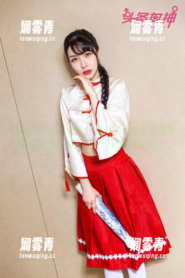 TouTiao头条女神 - 略带点小紧张的镂空写真合集，幻雪儿这波玩得挺溜啊。