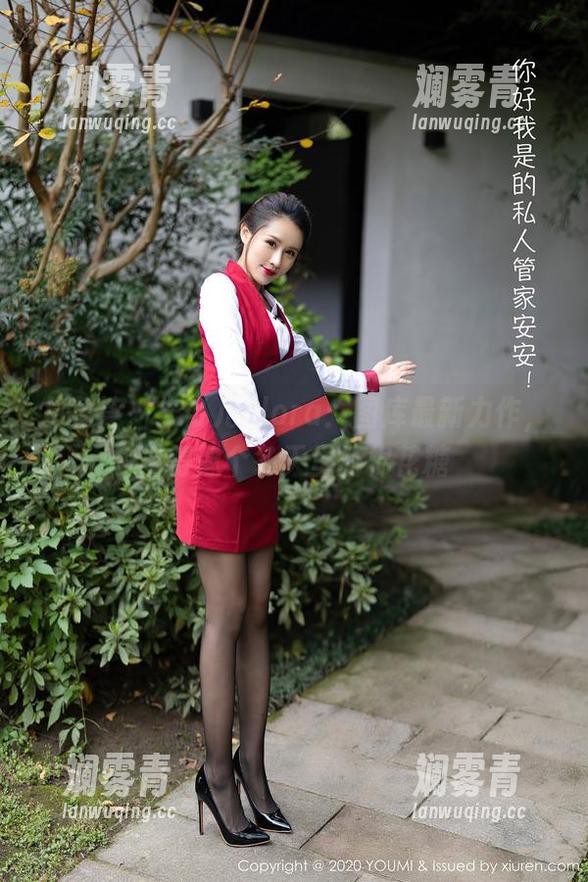 尤蜜荟 - 朱可儿Flora：图库最新力作，白得像个冬天里的棉花糖