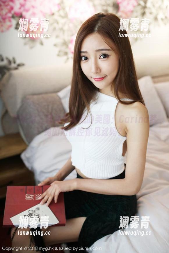 美媛馆 - 图集中隐藏的美图：Carina梦绮的短裤控你见过吗？